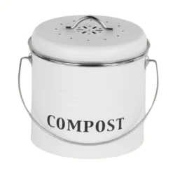 Domowy kompostownik metalowy, 3,5 l