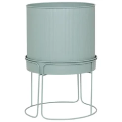 Donice metalowe, 2 sztuki, AZE, Ø 30 cm