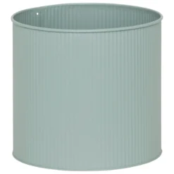 Donice metalowe, 2 sztuki, AZE, Ø 30 cm