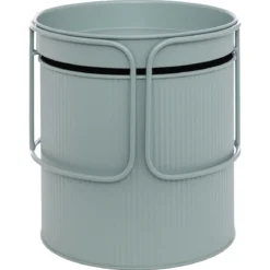 Donice metalowe, 2 sztuki, AZE, Ø 30 cm