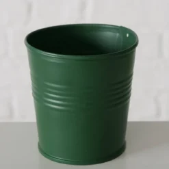 Donice ogrodowe cynkowe LINGO, zewnętrzne, 3 sztuki