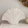 Doniczka ceramiczna PERLY, biała, 27x8x19 cm