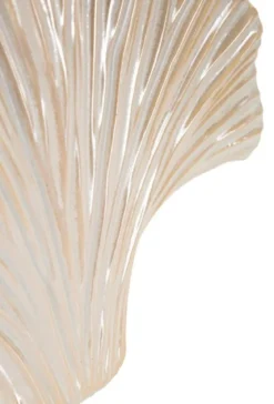 Doniczka ceramiczna PERLY, biała, 27x8x19 cm