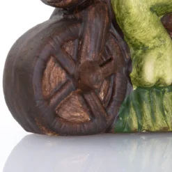 Doniczka ceramiczna w kształcie żaby, 15 cm