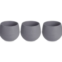 Doniczki samonawadniające, plastikowe, 3 sztuki, Ø 6 cm