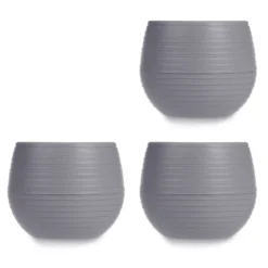 Doniczki samonawadniające, plastikowe, 3 sztuki, Ø 14 cm