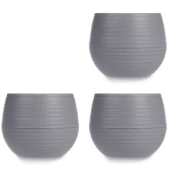 Doniczki samonawadniające, plastikowe, 3 sztuki, Ø 10 cm
