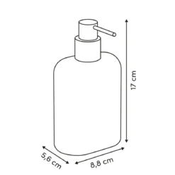 Dozownik do mydła ARGILEO, 350 ml
