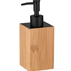 Dozownik do mydła w płynie Padua Bamboo, bambusowy, 210 ml, WENKO