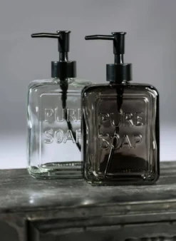 Dozownik do mydła w płynie PURE, przezroczyste szkło, 550 ml, WENKO