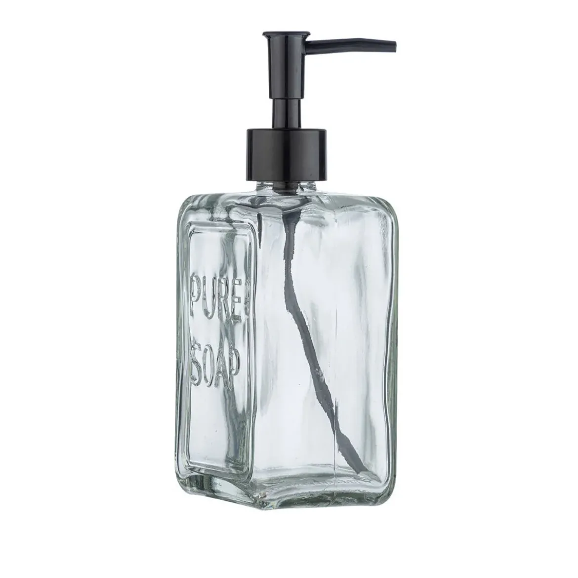 Dozownik do mydła w płynie PURE, przezroczyste szkło, 550 ml, WENKO