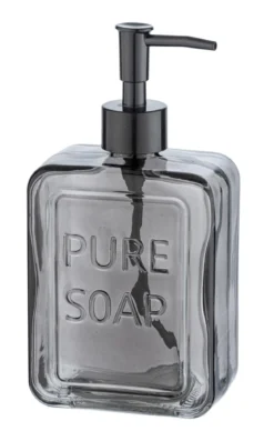Dozownik do mydła w płynie PURE, szklany, 550 ml, WENKO