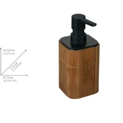 Dozownik na mydło z twardego bambusa SERRO, 200 ml