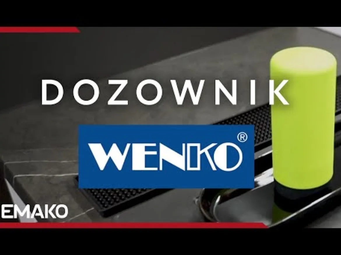 Dozownik z pompką do mydła, zestaw 2w1 do kuchni lub łazienki - 250 ml, WENKO