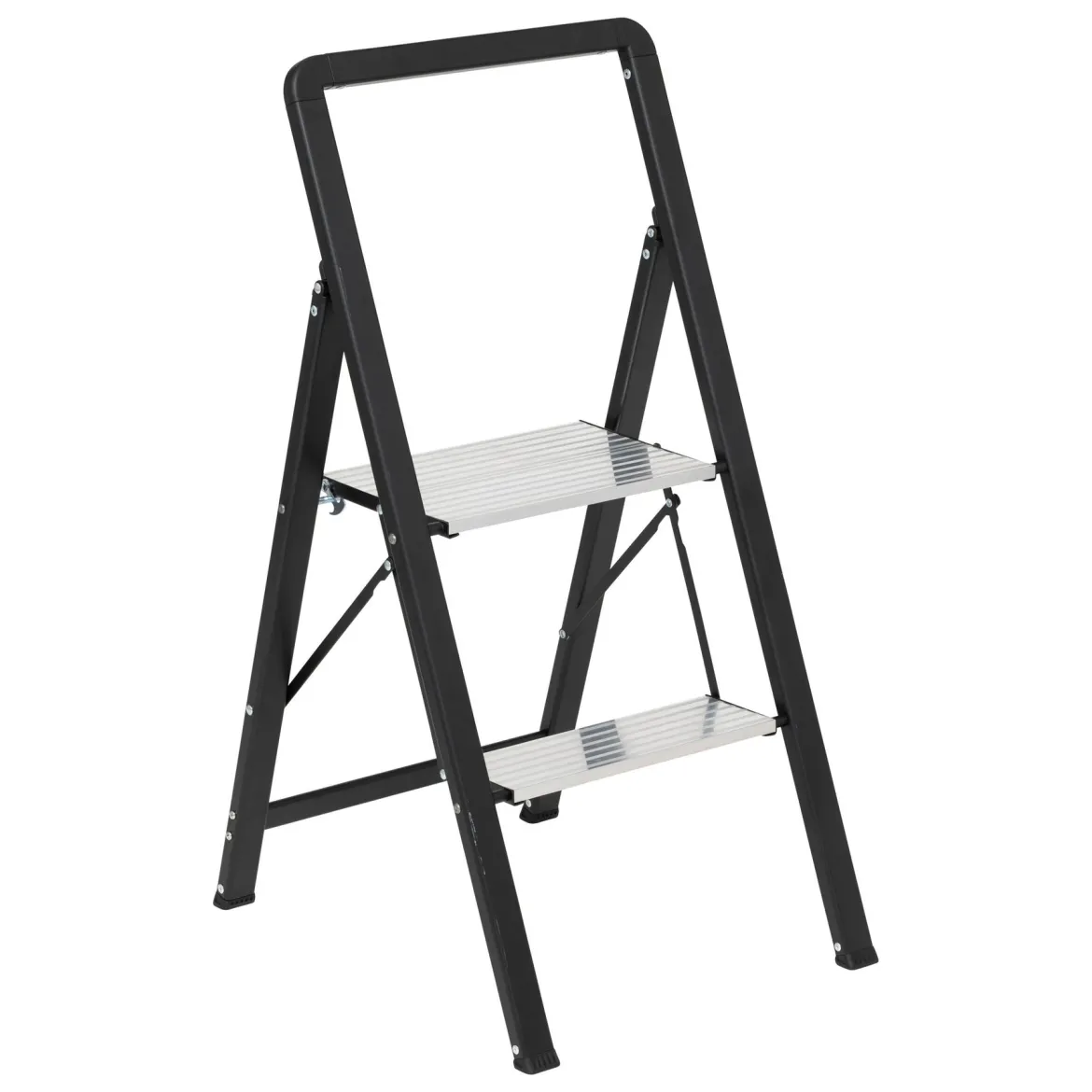 Drabina aluminiowa 2-stopniowa EASY, wys. 83 cm