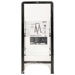 Drabina aluminiowa 2-stopniowa EASY, wys. 83 cm