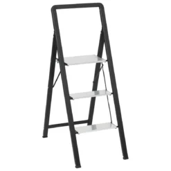 Drabina aluminiowa 3-stopniowa EASY, wys. 105 cm