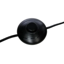 Drewniana lampa podłogowa, stojąca z abażurem RUNO lampa na regulowanym statywie, wys. 145 cm