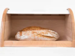 Drewniany chlebak, pojemnik na pieczywo, 39x25x21cm, ZELLER