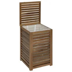 Drewniany kosz na pranie ACACIA, 65 l