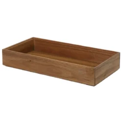 Drewniany organizer na biurko HEDO do szuflady, 30 x 15 x 5 cm