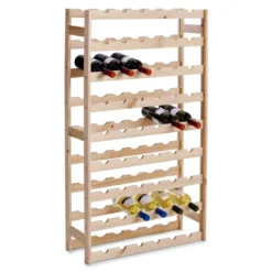 Drewniany stojak na wino - aż 54 butelki, ZELLER