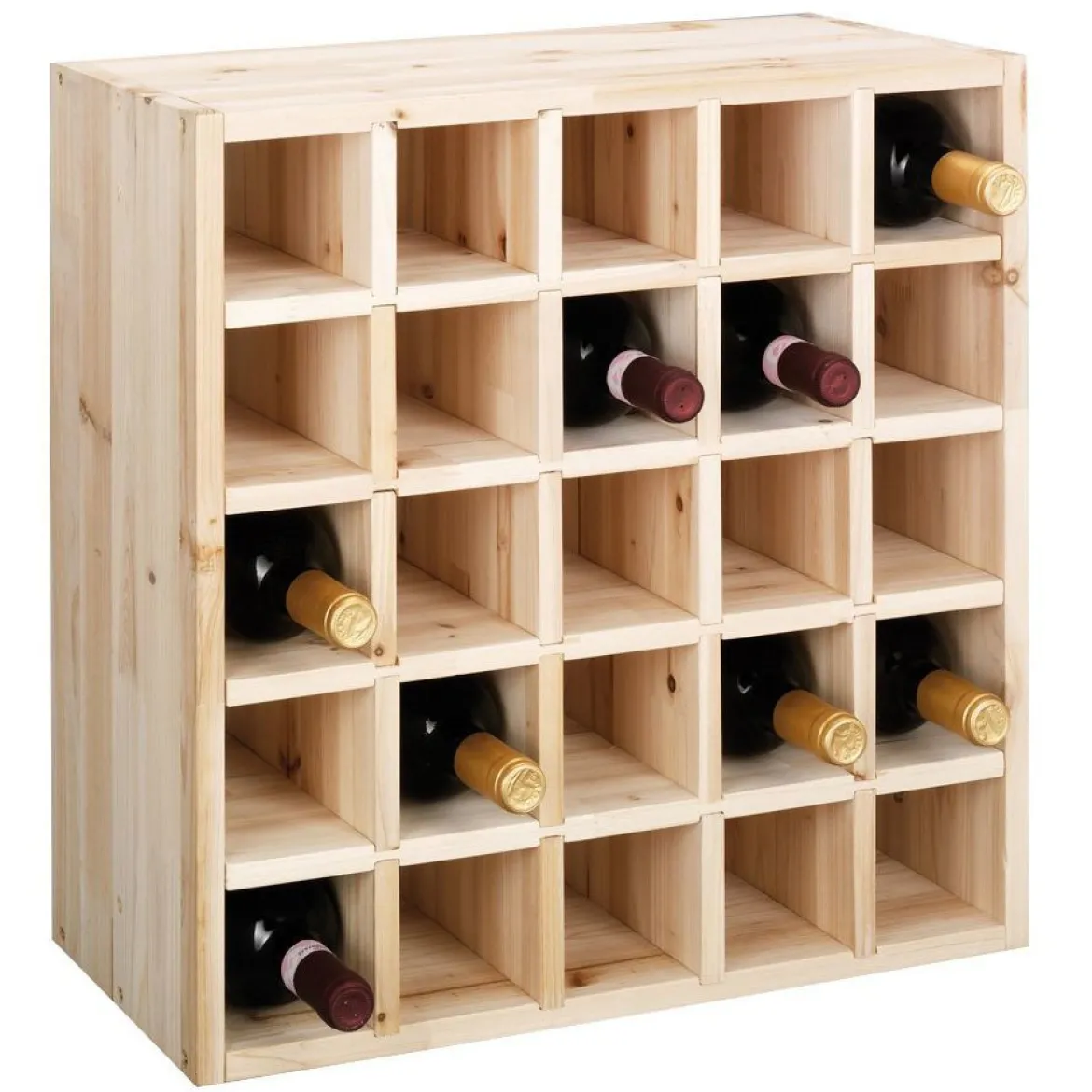 Drewniany stojak na wino, ZELLER