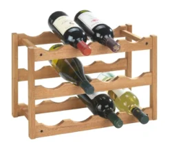Drewniany stojak NORWAY na wino - 12 butelek, WENKO