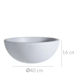Duża donica plastikowa, Ø 39 cm