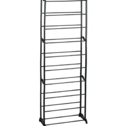 Duża półka na buty, 10 poziomów, 130 cm