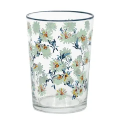 Duża szklanka w kwiatowy wzór, 510 ml
