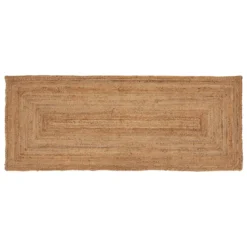 Długi dywan jutowy do przedpokoju, 80 x 200 cm