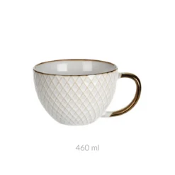 Duży kubek do kawy herbaty DUNE, 460 ml