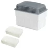 Duży pochłaniacz wilgoci z zapasowym wkładem, 2 x 1 kg