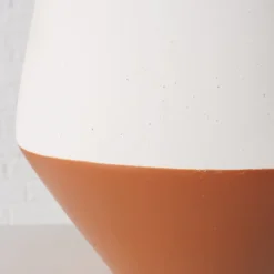 Dwukolorowa osłonka na doniczkę MARLIS, Ø 25,5 cm