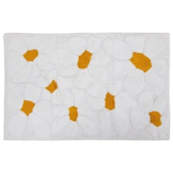 Dywan dziecięcy stokrotki DAISY, podwójnie tuftowany, 60 x 90 cm