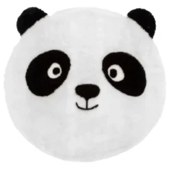 Dywan okrągły panda z uszami SMILE, Ø 100 cm
