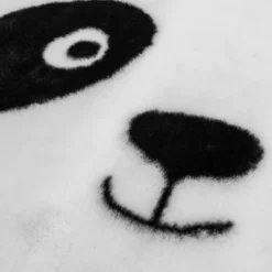 Dywan okrągły panda z uszami SMILE, Ø 100 cm