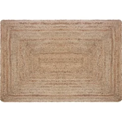 Dywan pleciony z juty, 60 x 90 cm