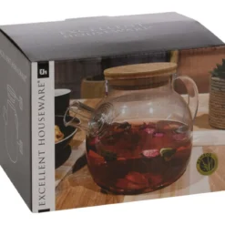 Dzbanek do herbaty z metalowym filtrem, 1000 ml