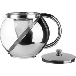 Dzbanek na herbatę, 1100 ml - chromowany