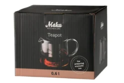 Dzbanek na herbatę z zaparzaczem, 600 ml