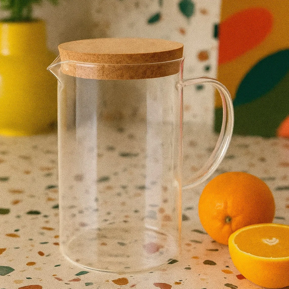 Dzbanek na wodę szklany NATO, 1,4 l