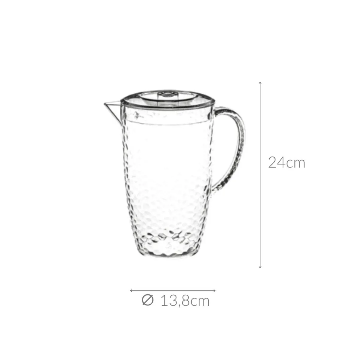 Dzbanek na zimne napoje ESTIVA, karafka, 2 l