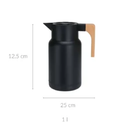 Dzbanek próżniowy WOOD, 1 l