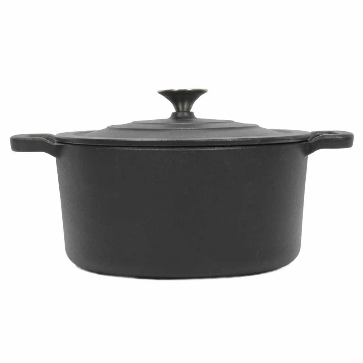 Żeliwny kociołek z pokrywką, Ø 24 cm