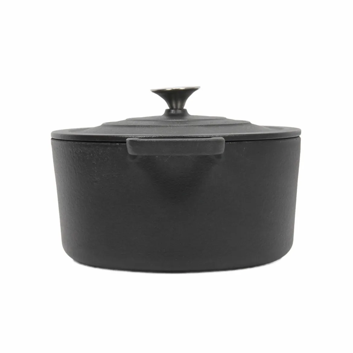 Żeliwny kociołek z pokrywką, Ø 24 cm