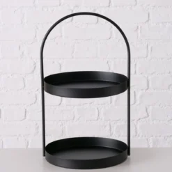 Etażerka metalowa JOKO, wys. 44 cm