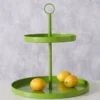 Etażerka metalowa SAMINA, wys. 34 cm