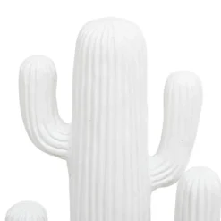 Figurka dekoracyjna kaktus biały RODRIGO, 58 cm